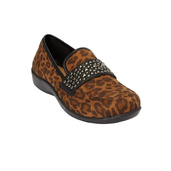 CV Comfortview Cassidy Animal Print Women’s Flats #14027 Size 7M New - Picture 1 of 7